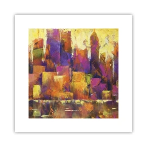 Pôster - Composição metropolitana - 30x30 cm