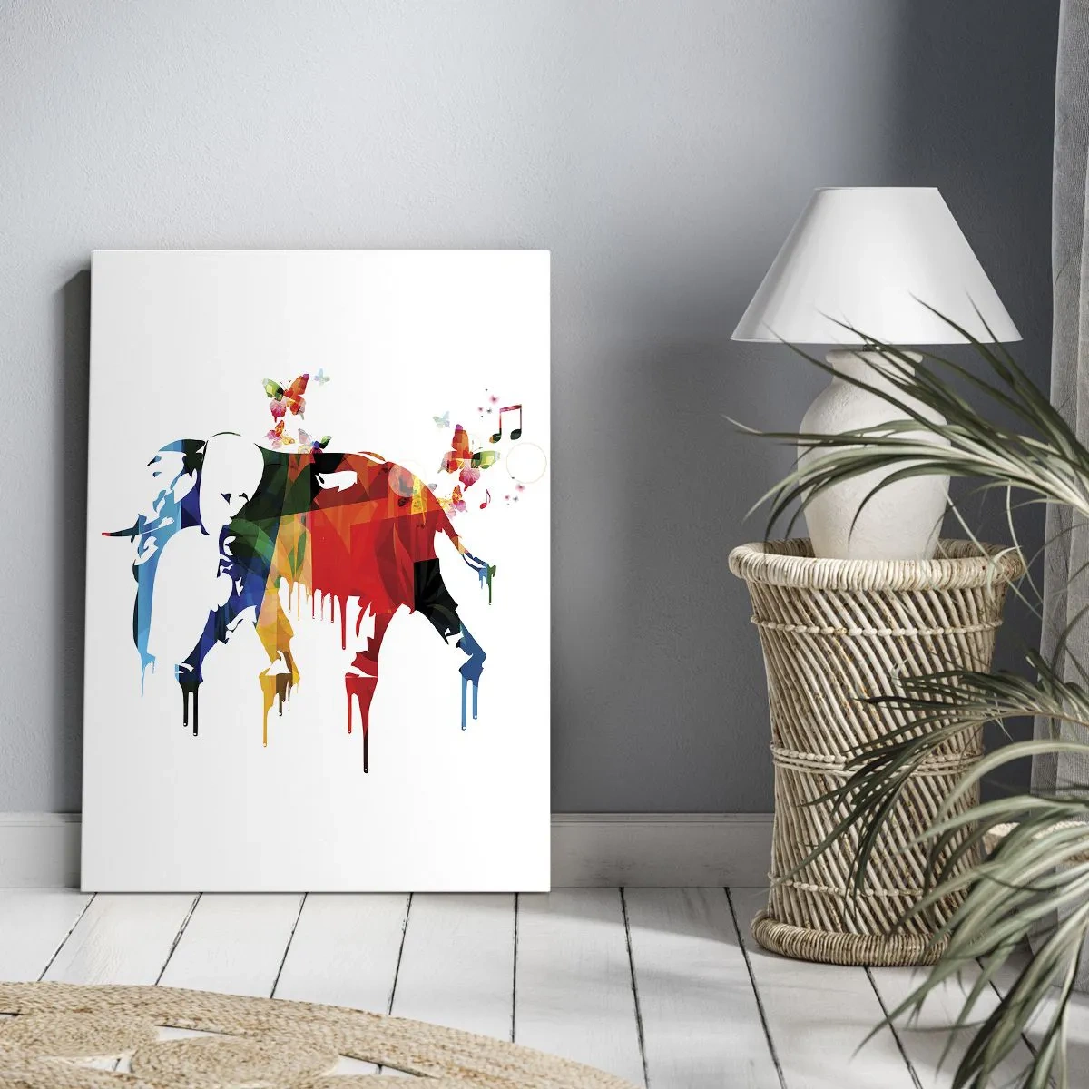 Quadro em tela - Todos podem dançar - 50x70 cm