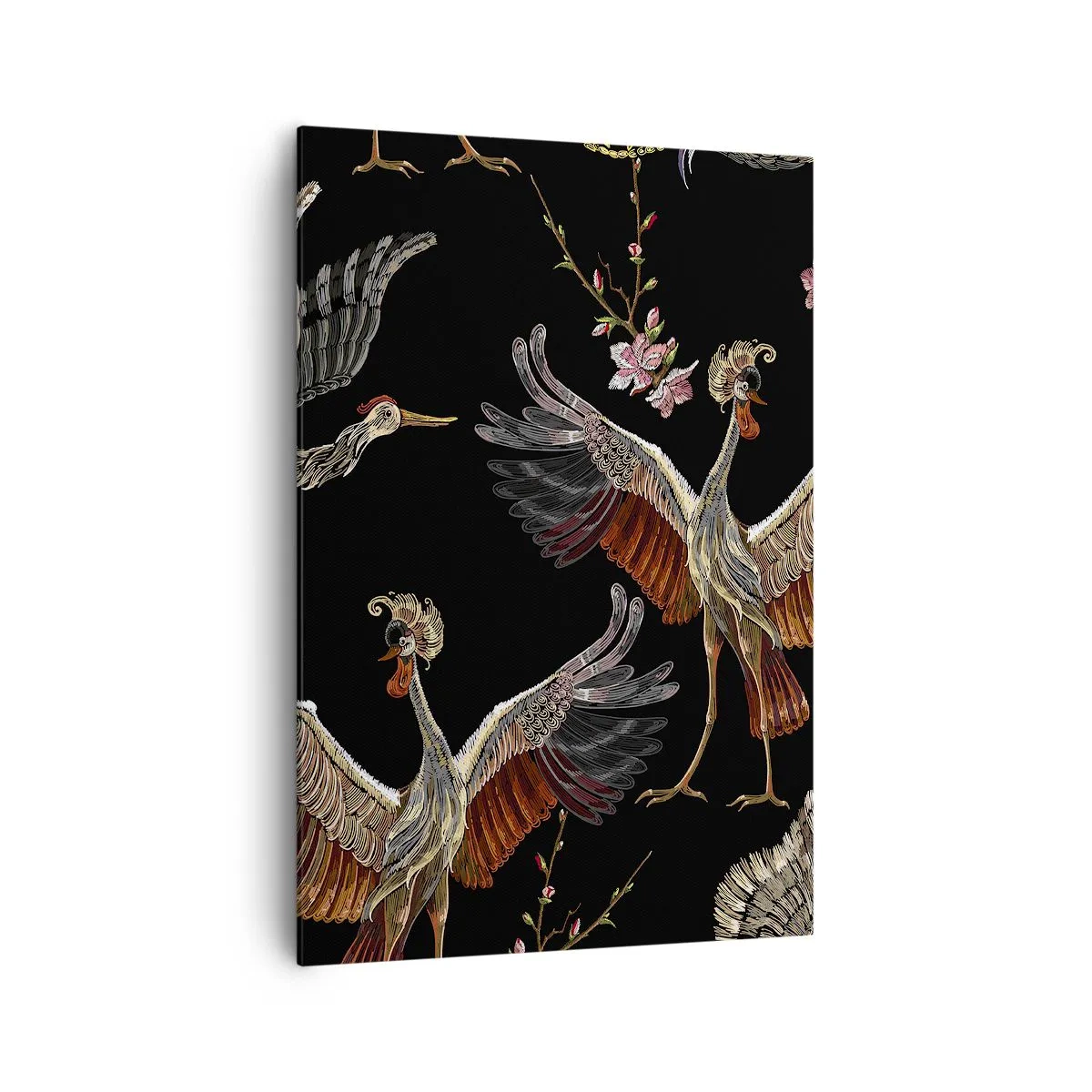 Quadro em tela - O pássaro de conto de fadas - 70x100 cm