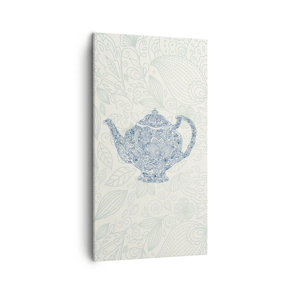 Quadro em tela - Chás de charme - 45x80 cm