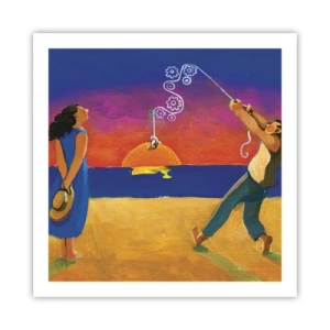 Pôster - Mais do que uma estrela do céu - 60x60 cm