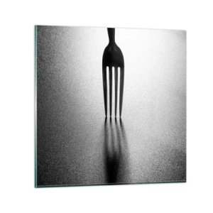 Quadro em vidro - Luz e sombra - 60x60 cm