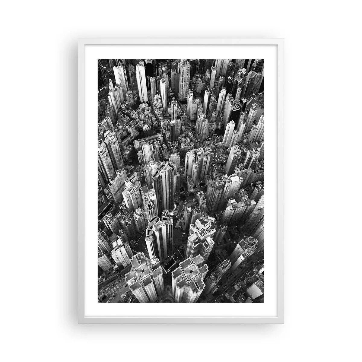 Pôster em moldura branca - Ainda mais alto e mais alto - 50x70 cm