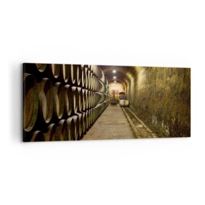 Quadro em tela - É bom deitar-se - 100x40 cm