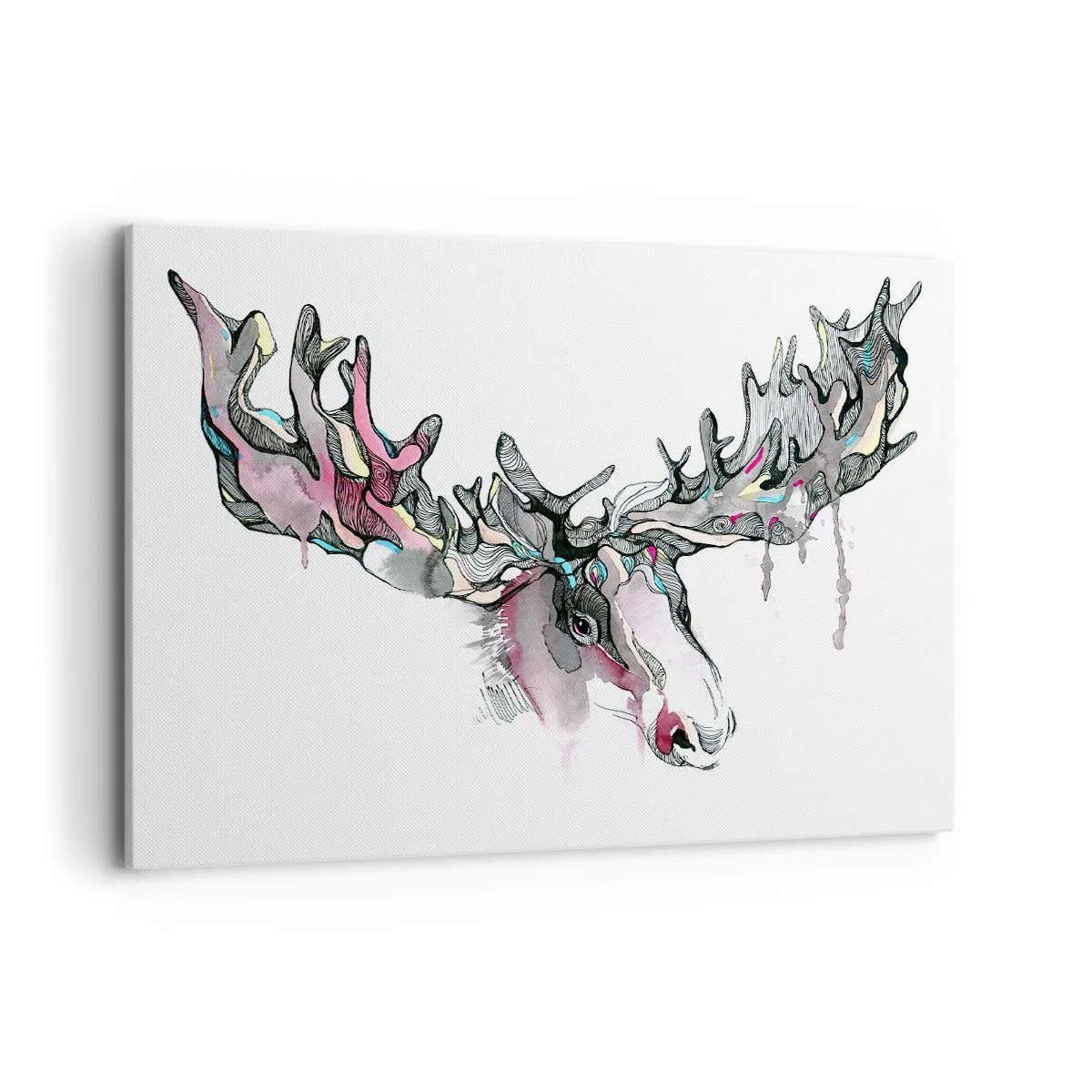 Quadro em tela - A coroa do Rei da Floresta - 120x80 cm