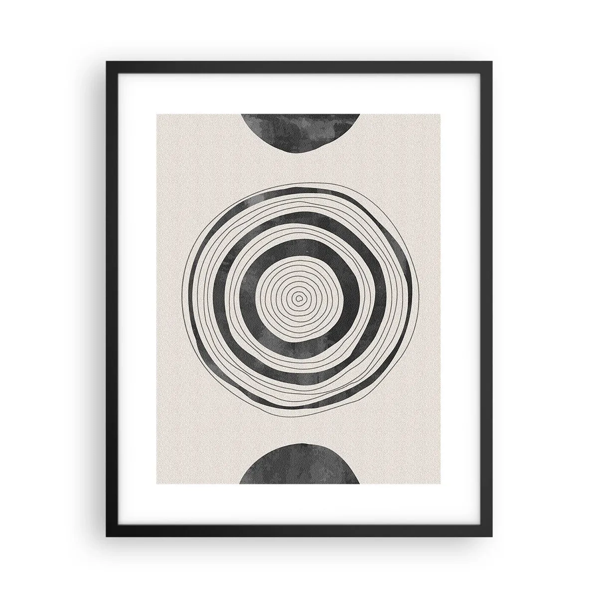 Pôster com moldura preta - Importante é o que há no caminho - 40x50 cm