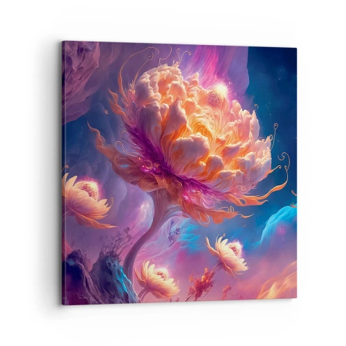 Quadro em tela - Outro mundo - 70x70 cm