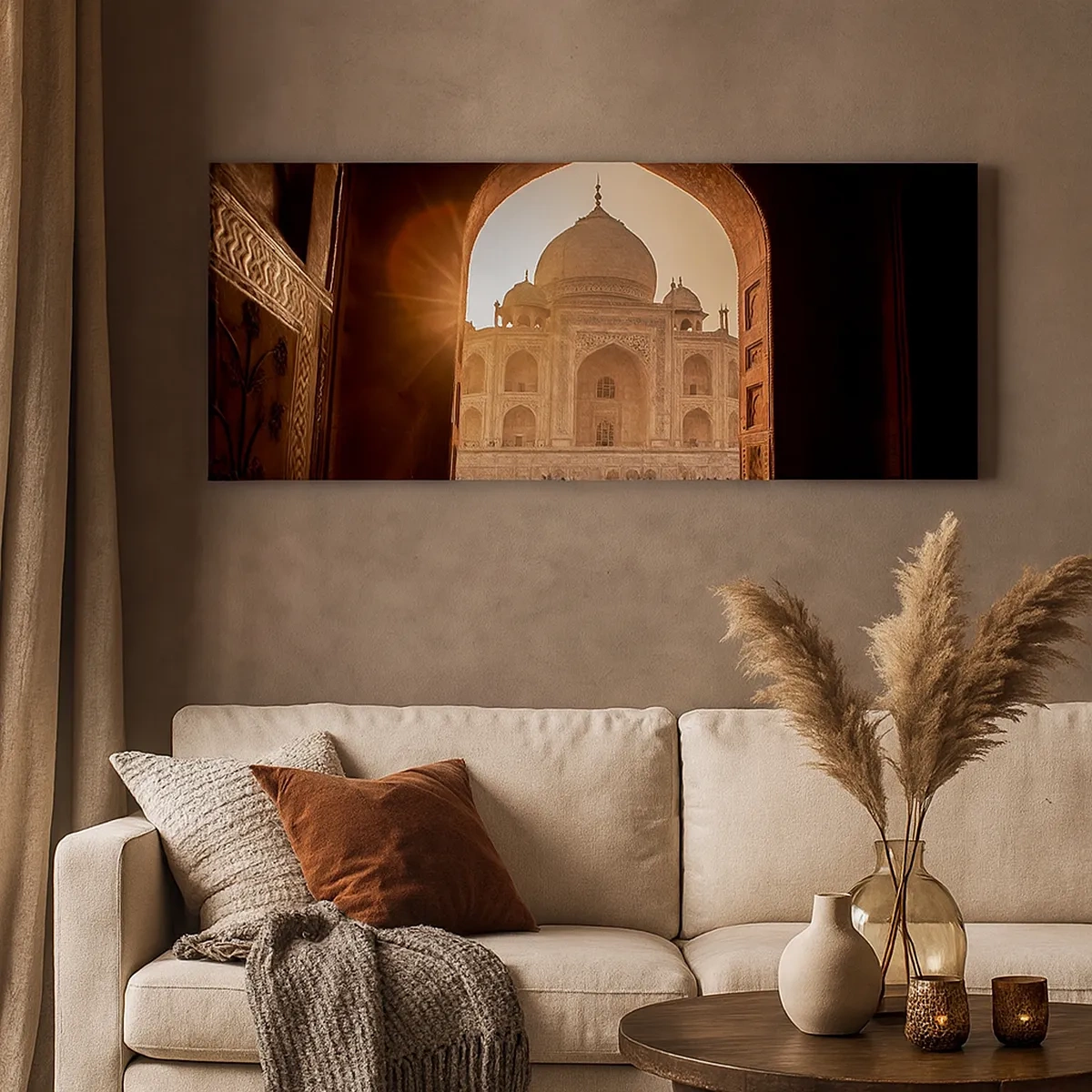 Quadro em tela - Monumento ao amor sobrenatural - 30x30 cm