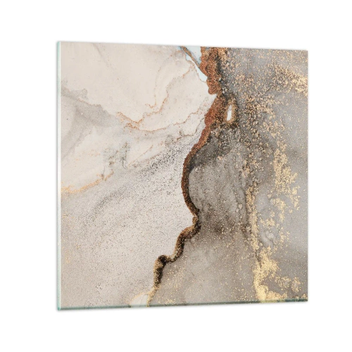 Quadro em vidro - No limite das cores - 30x30 cm