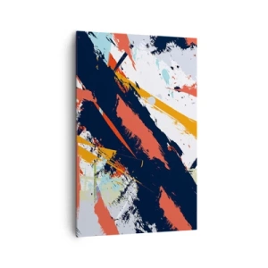 Quadro em tela - Composição dinâmica - 80x120 cm