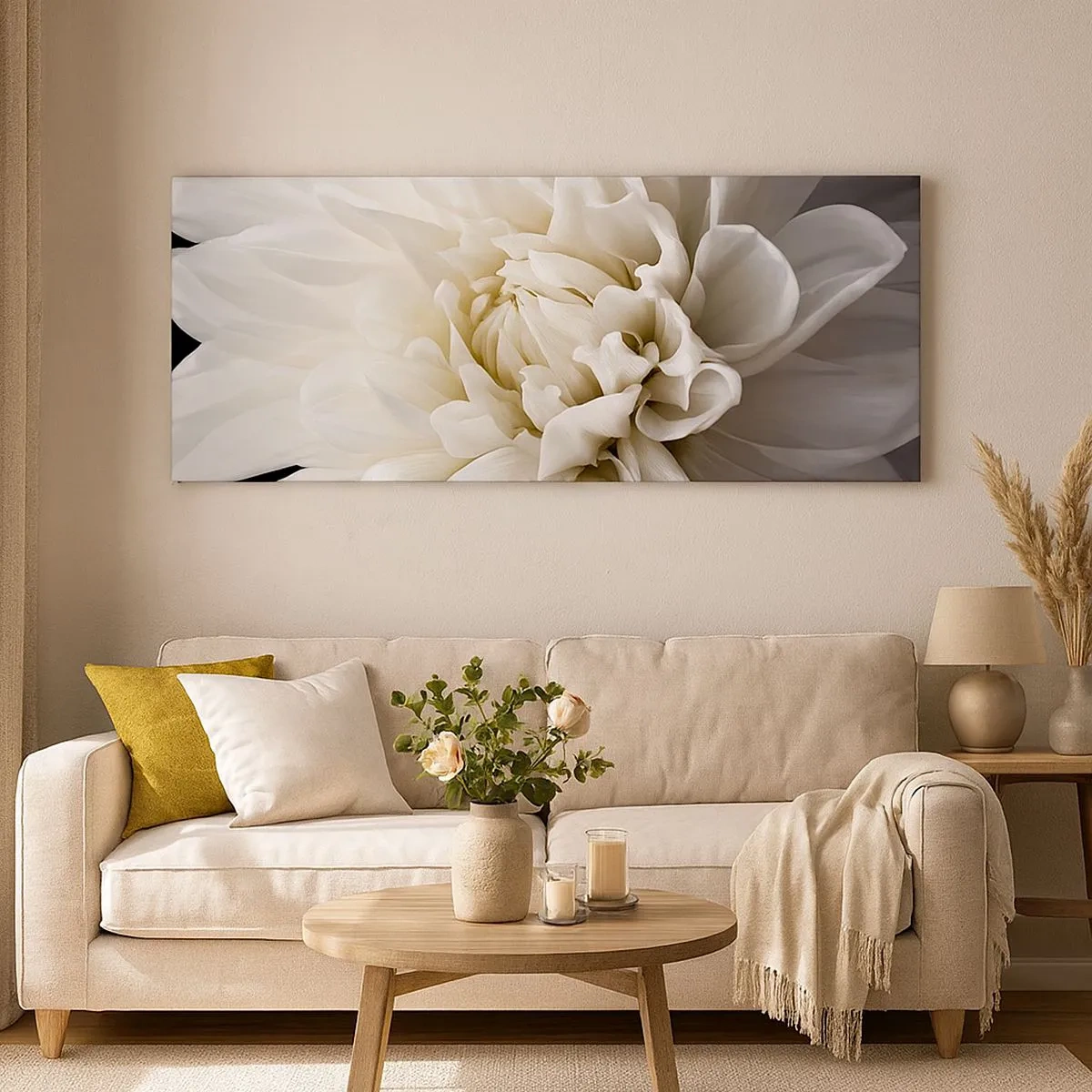 Quadro em tela - Manhã da noiva - 100x40 cm