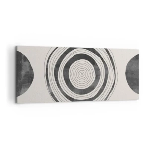Quadro em tela - Importante é o que há no caminho - 100x40 cm