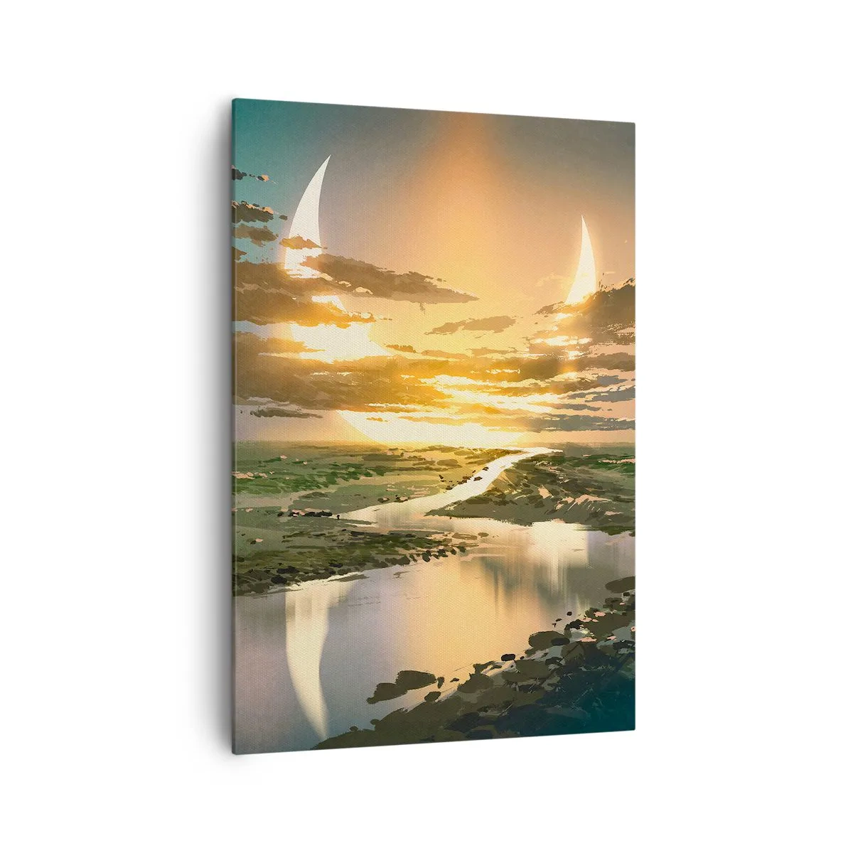 Quadro em tela - Algures numa galáxia muito, muito distante - 70x100 cm