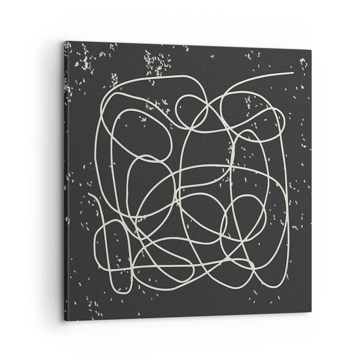 Quadro em tela - Pensamentos errantes - 60x60 cm