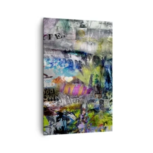 Quadro em tela - Colagem de memórias - 80x120 cm