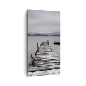 Quadro em tela - Amanhã pode ir - 55x100 cm
