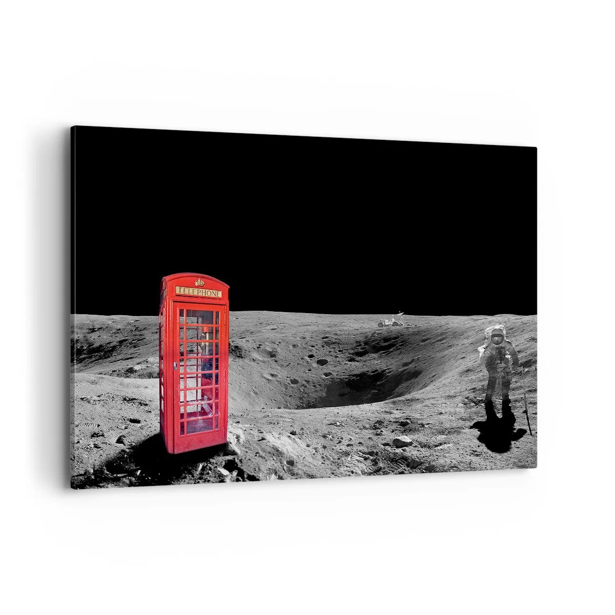 Quadro em tela - Piada espacial - 100x70 cm