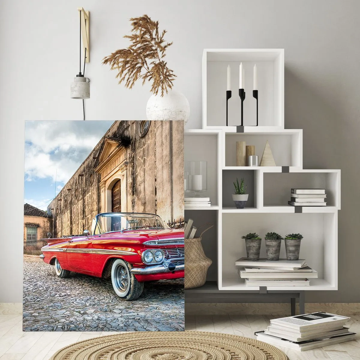 Quadro em vidro - Emoções cubanas - 70x100 cm