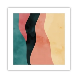 Pôster - Incompatibilidade compatível - 40x40 cm