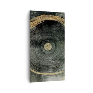 Quadro em tela - Mudança e persistência - 65x120 cm