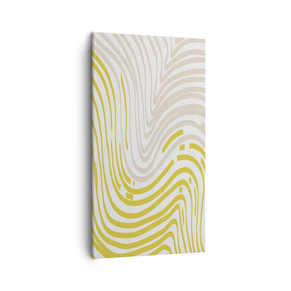 Quadro em tela - Uma composição com uma curvatura suave - 45x80 cm