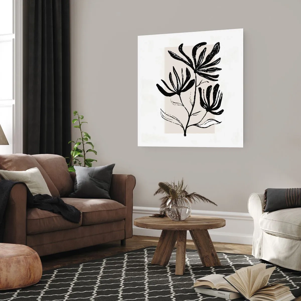 Pôster - Esboço para o herbário - 30x30 cm