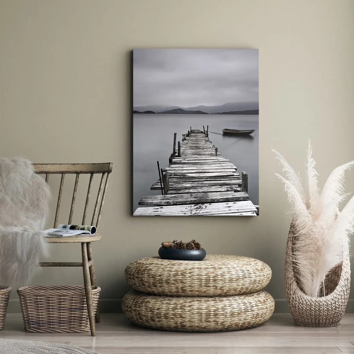 Quadro em tela - Amanhã pode ir - 50x70 cm