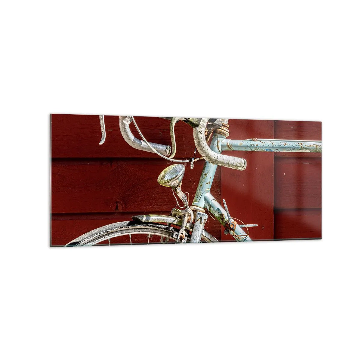 Quadro em vidro - Feito para vencer - 120x50 cm