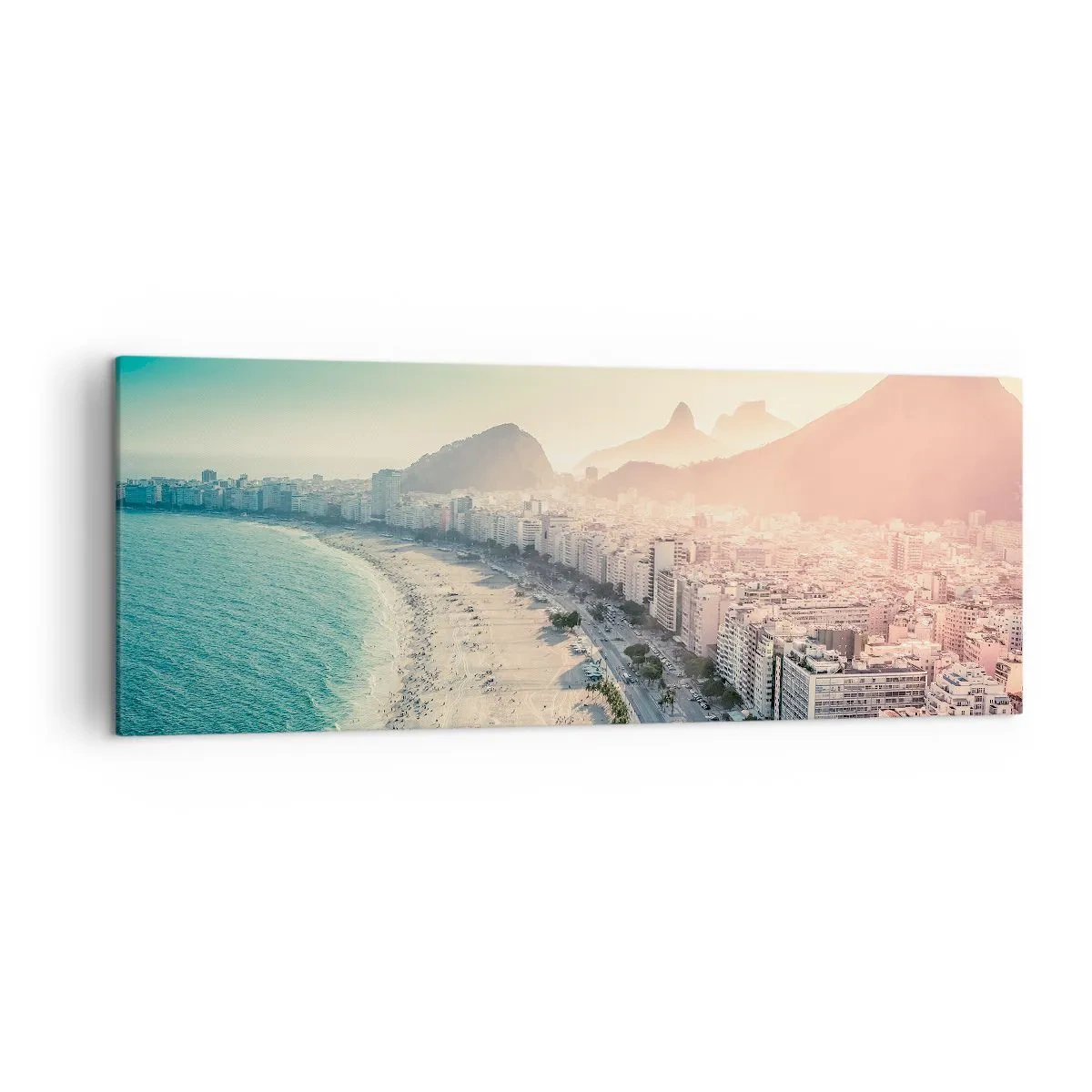Quadro em tela - Férias eternas no Rio - 140x50 cm
