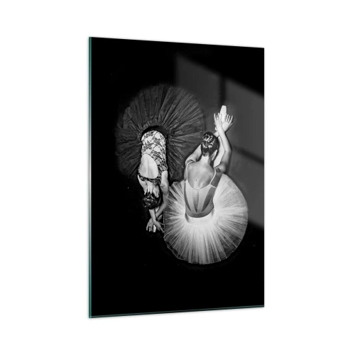 Quadro em vidro - Jin e yang – o equilíbrio perfeito - 50x70 cm