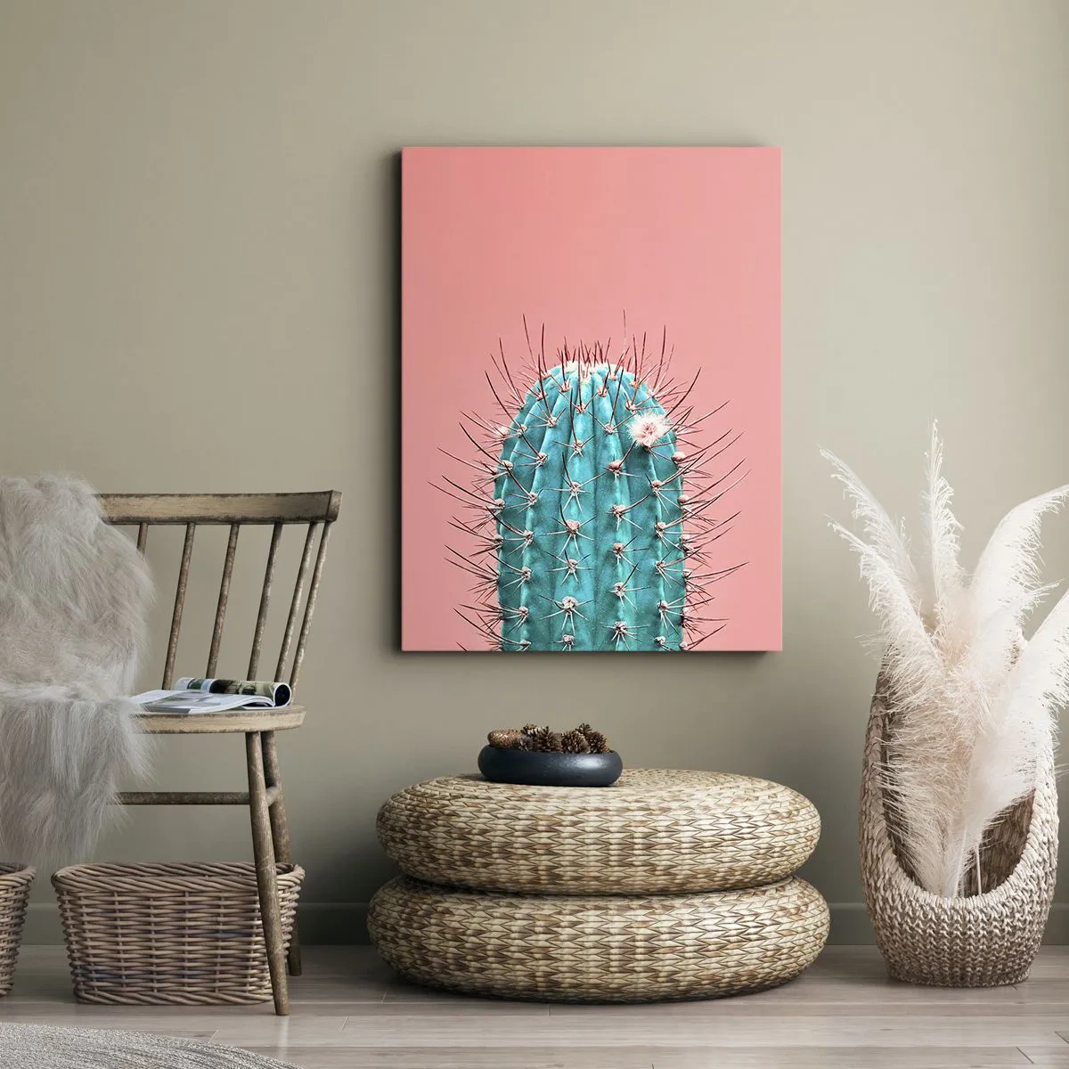 Quadro em tela - Apenas olhe - 50x70 cm