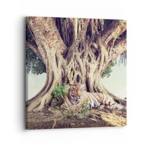 Quadro em tela - Vista do livro de Gênesis - 30x30 cm