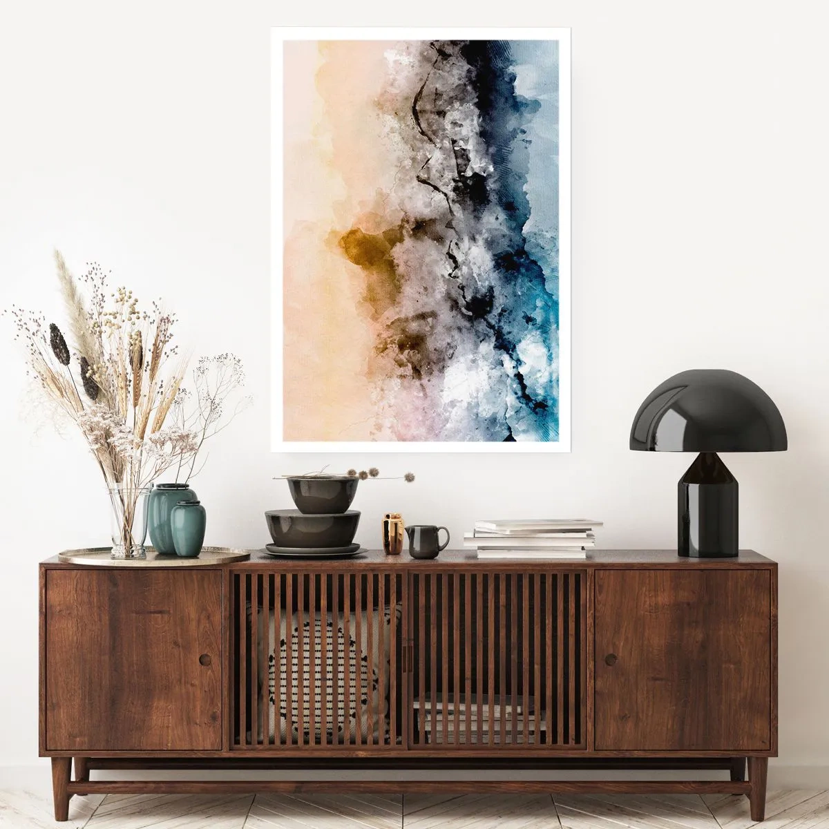 Pôster - Imersos no tumulto do nevoeiro - 30x40 cm