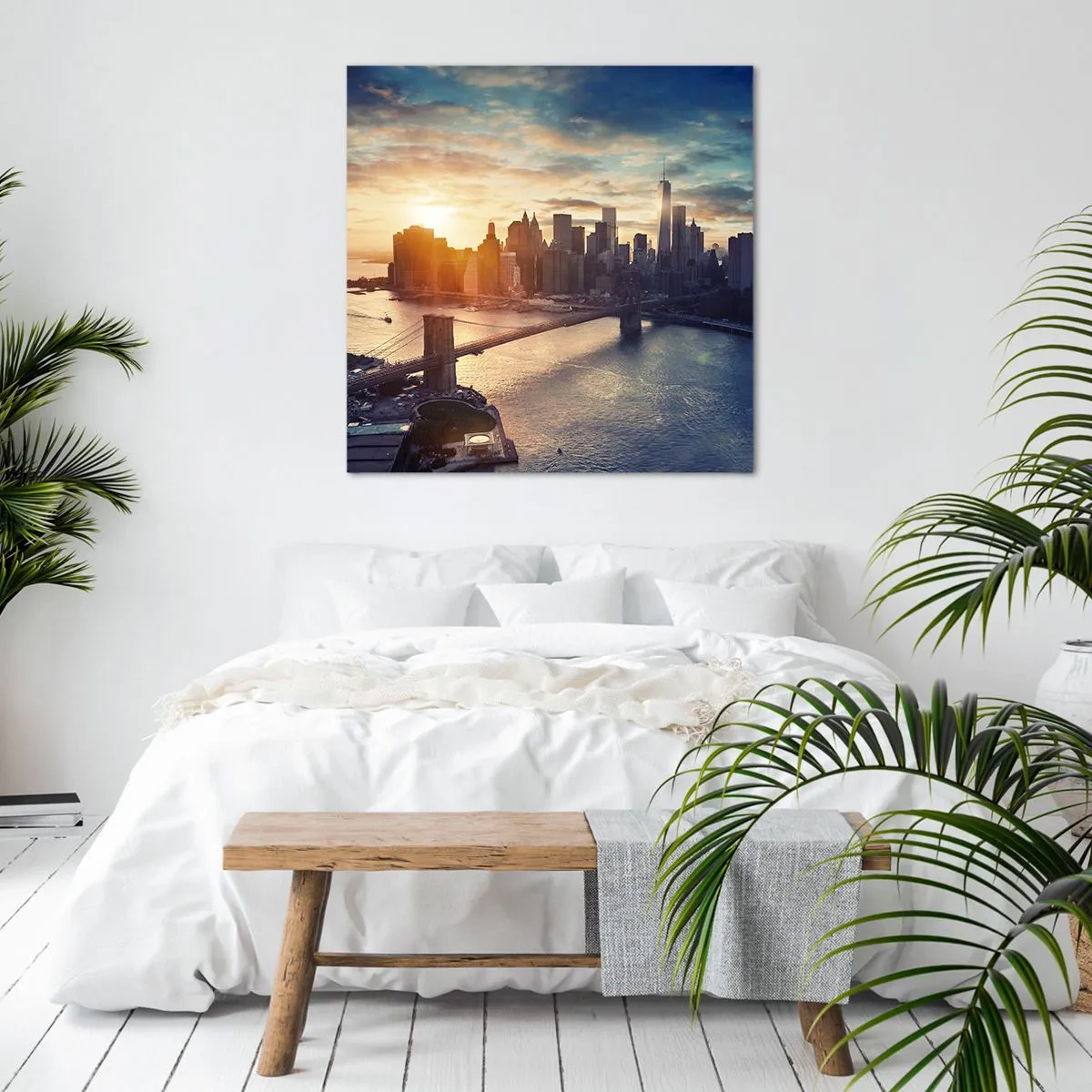 Quadro em tela - Monumento da cultura ocidental - 50x50 cm