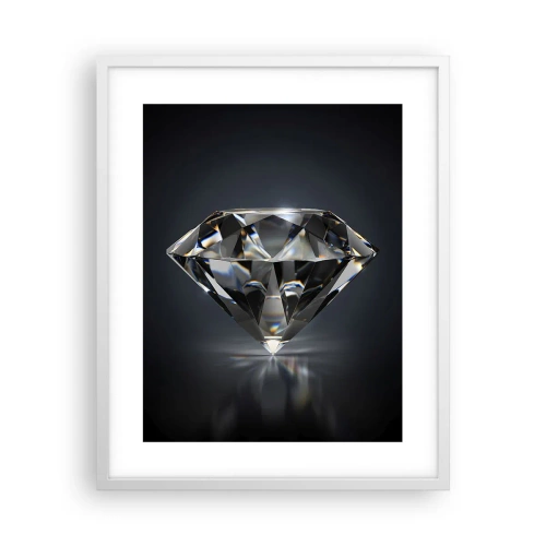 Pôster em moldura branca - Best girls friend - 40x50 cm