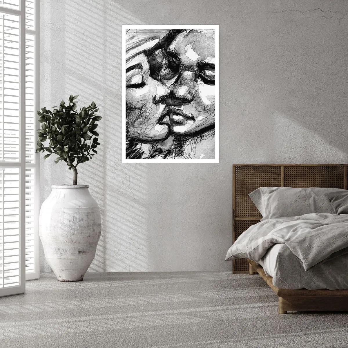 Pôster - Um momento de ternura - 30x40 cm