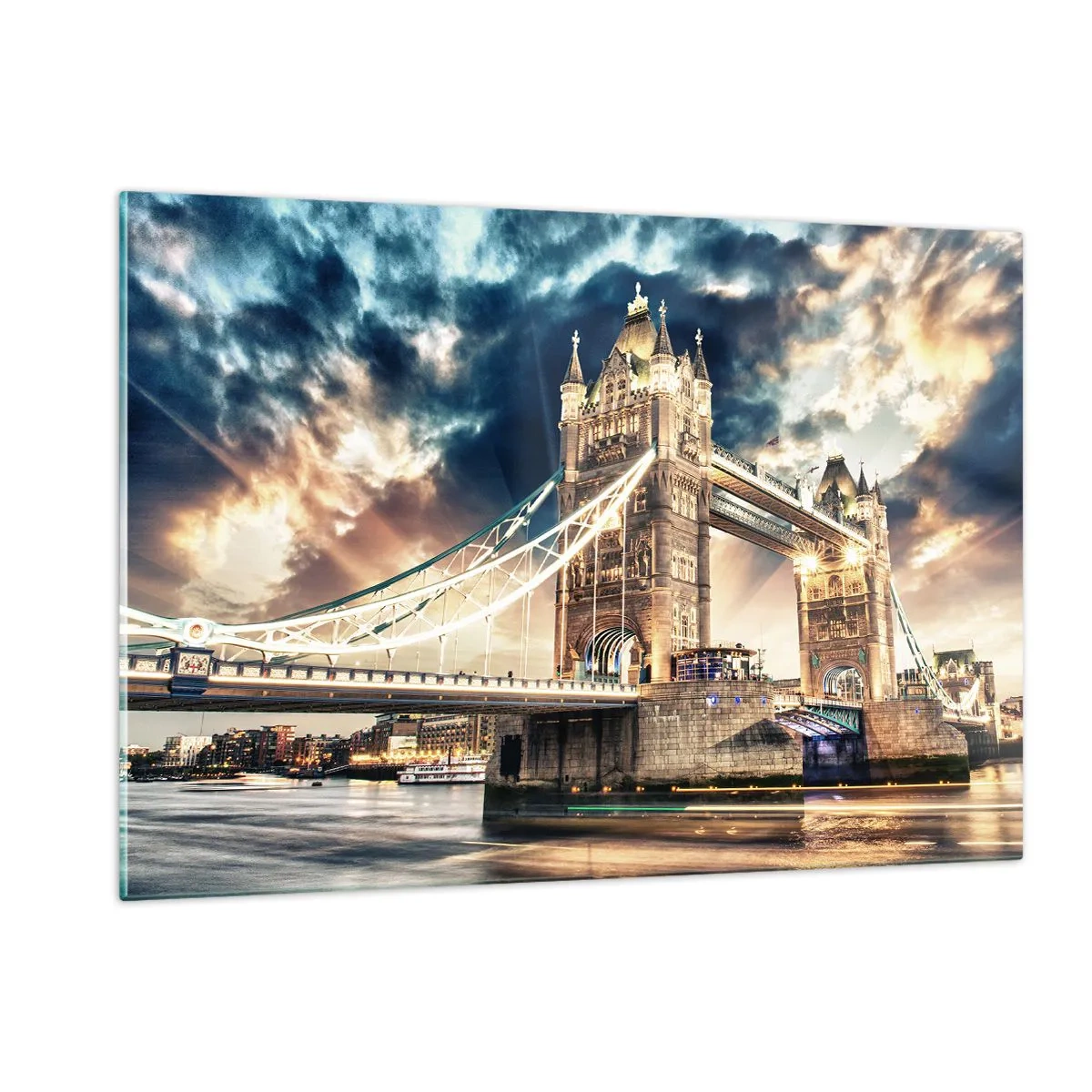 Quadro em vidro - Monumento ao Império Vitoriano - 120x80 cm