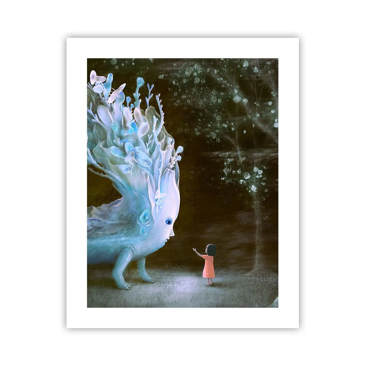 Pôster - Encontro fantástico - 40x50 cm