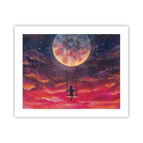 Pôster - Balanço nas nuvens - 50x40 cm
