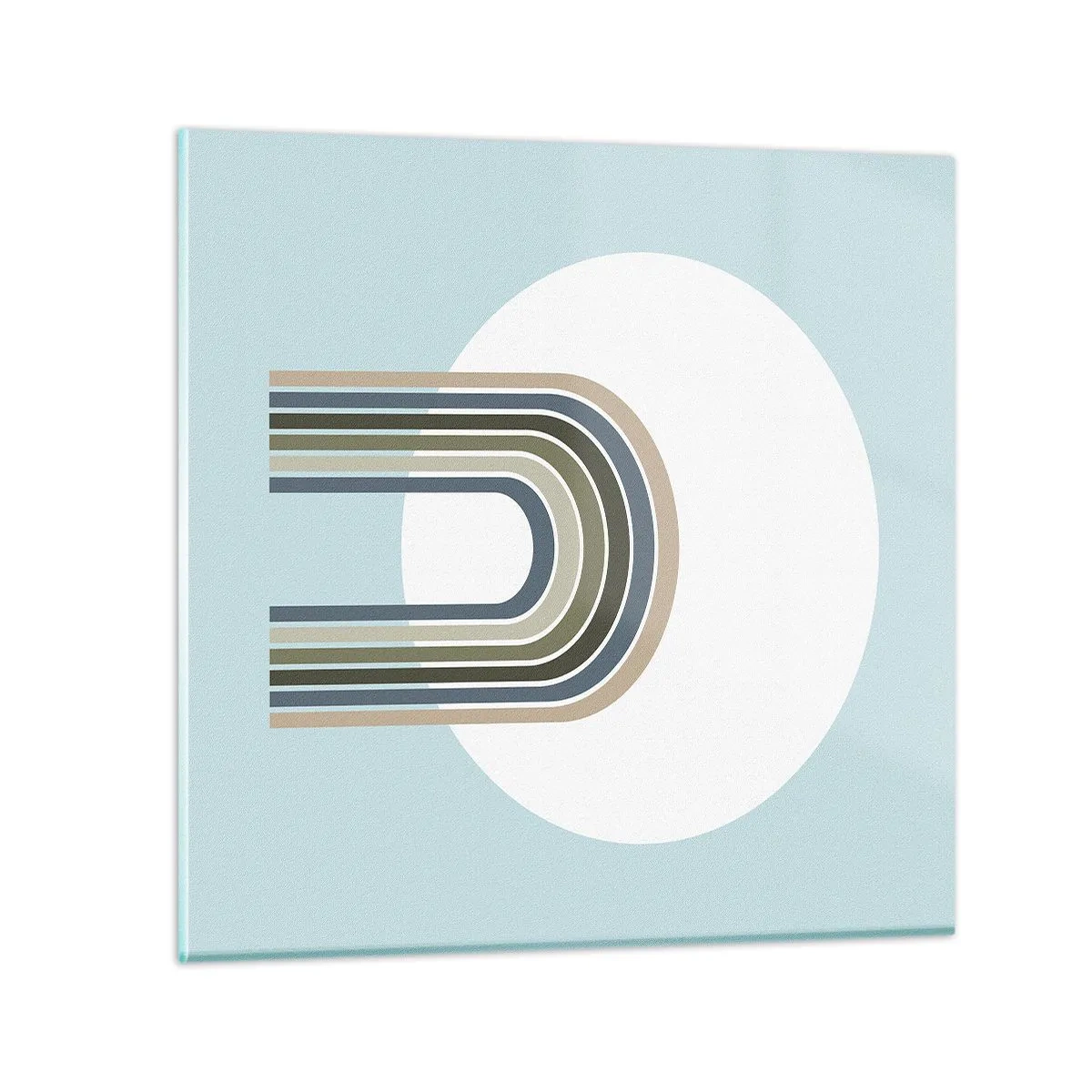 Quadro em vidro - Atração irresistível - 50x50 cm