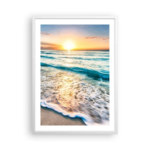 Pôster em moldura branca - Uma visão que vale a pena - 50x70 cm