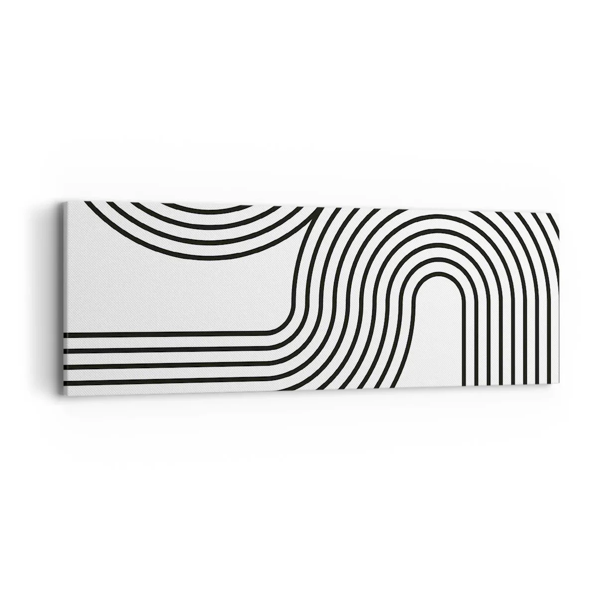 Quadro em tela - Na curva - 90x30 cm