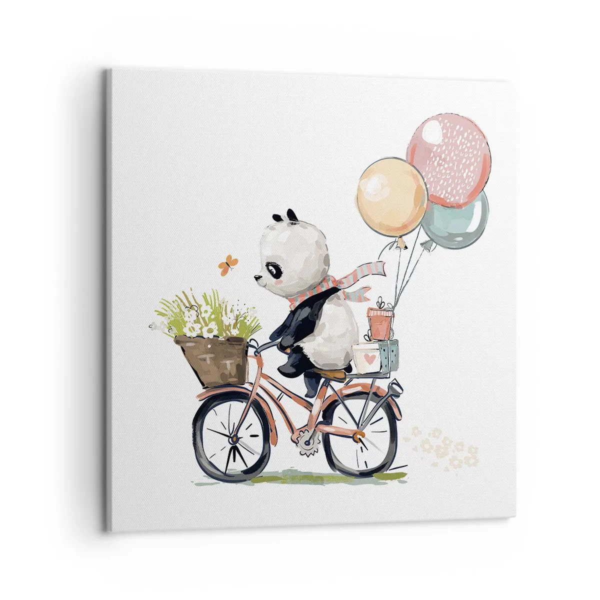 Quadro em tela - Dia feliz  - 50x50 cm