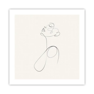 Pôster - Enrolada em sonhos - 50x50 cm