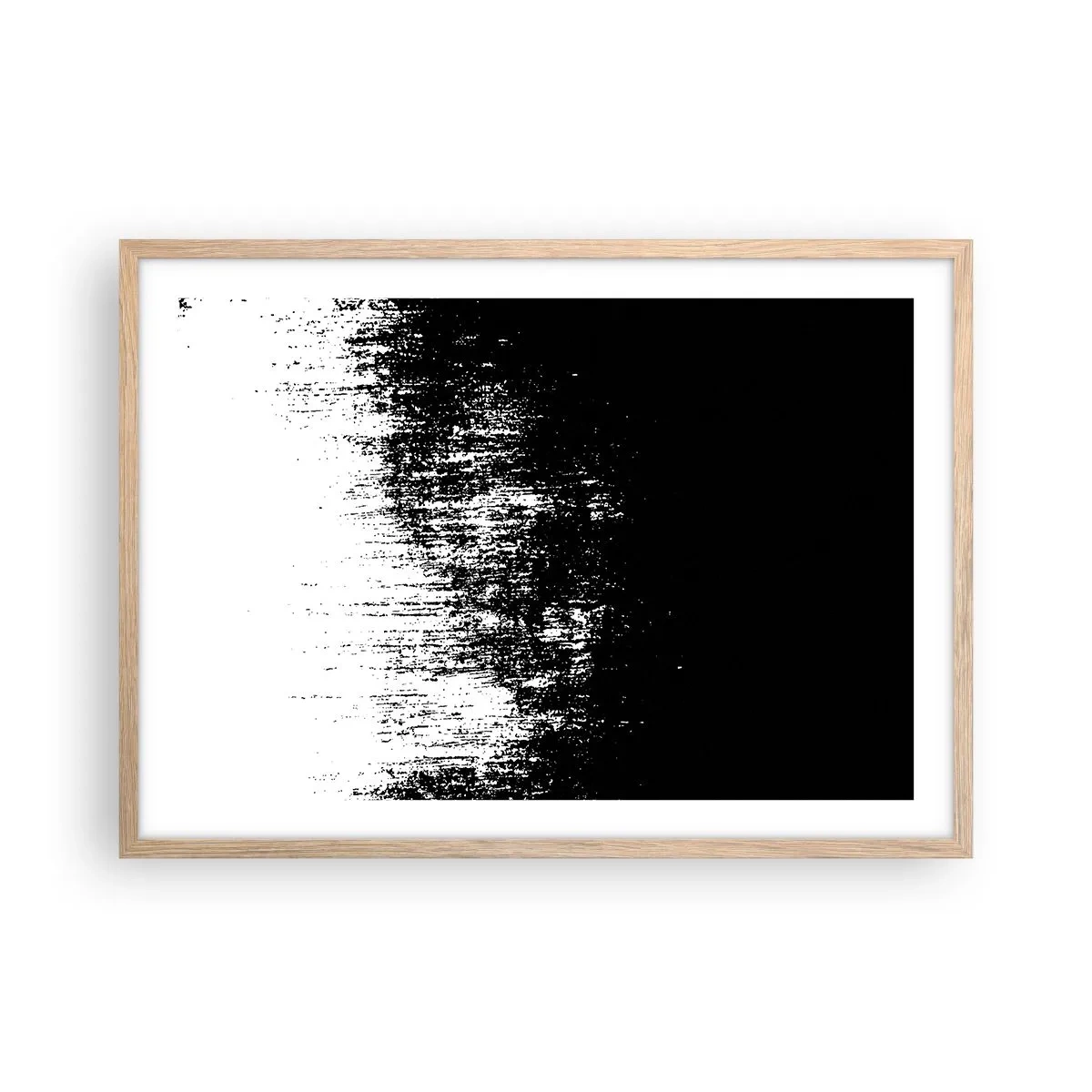 Pôster com moldura de carvalho claro - E o vencedor é... - 70x50 cm