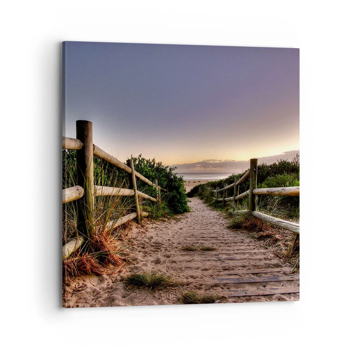 Quadro em tela - O objetivo já está claro - 70x70 cm