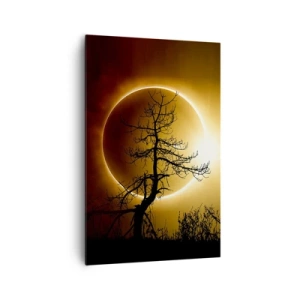 Quadro em tela - Eclipse total - 80x120 cm