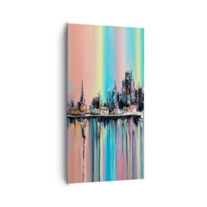 Quadro em tela - Brilho da noite - 65x120 cm