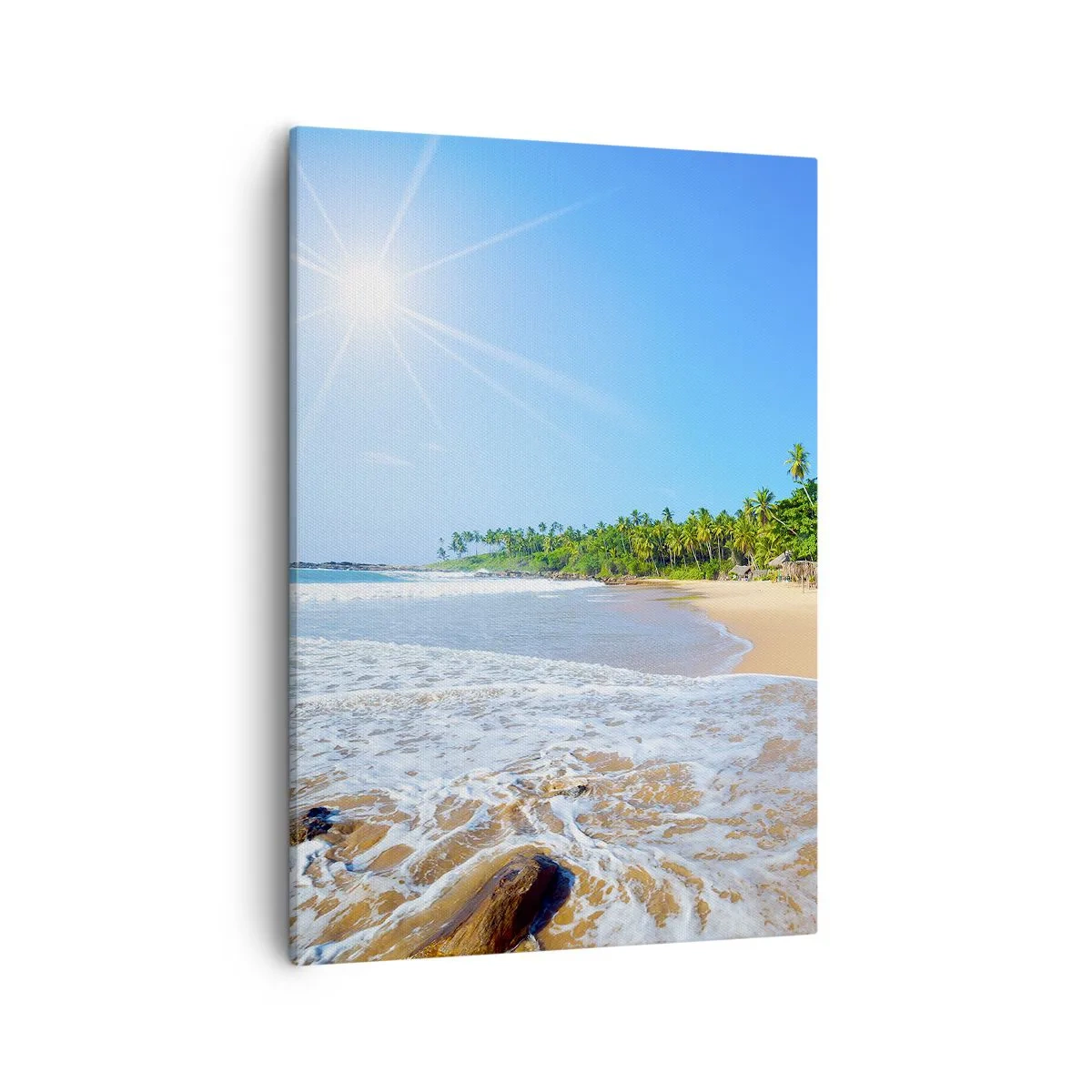 Quadro em tela - Um lugar exótico para si - 50x70 cm