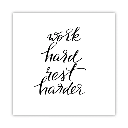 Pôster - Equilíbrio da vida - 60x60 cm